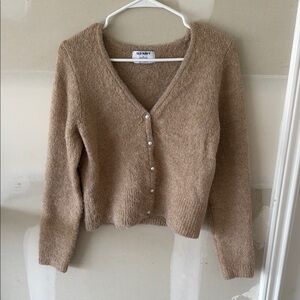Tan Cardigan